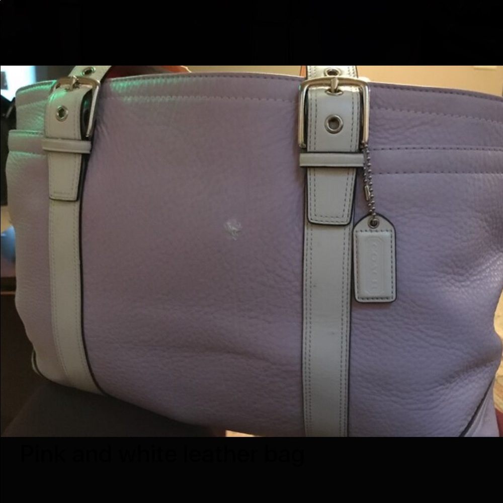 Genuine leather authentic Coach bag